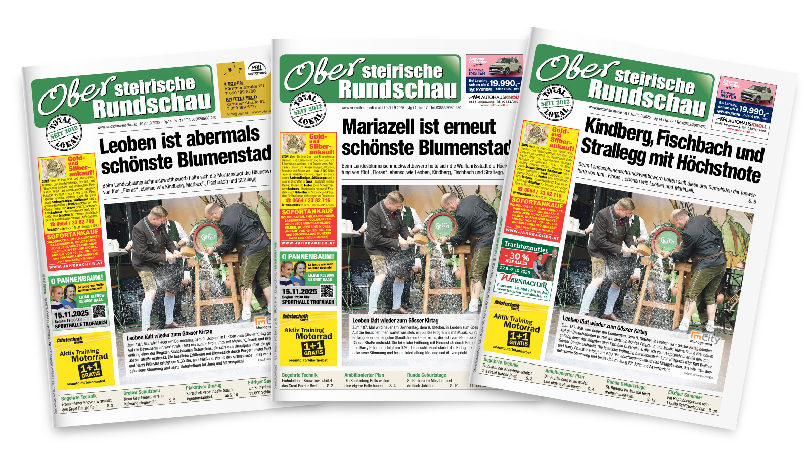 Unsere aktuellen Ausgaben